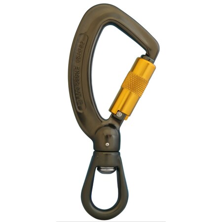 Sunbelt Carabiner-Twister, Twistlock, Aluminum 9" x5" x1" A-B1ABKH255TL